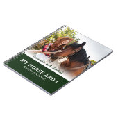 Mijn paard en ik Rij-dagboek Persoonlijke foto Notitieboek (Linkerzijde)