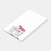 Mijn paard is Geweldige paardensportman Post-it® Notes (Schuin)