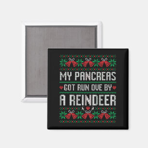 Mijn pancreas werd overreden door een rendierziekt magneet