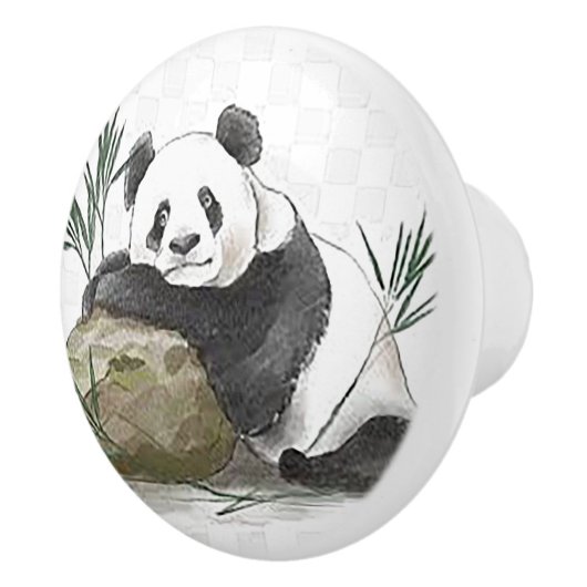 Mijn panda keramische knop deur pull (Rechts)