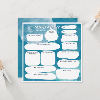 Mijn papa_gepersonaliseerd wenskaart kaart