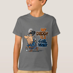 MIJN PAPA IS EEN KOLENMINEUR T-SHIRT