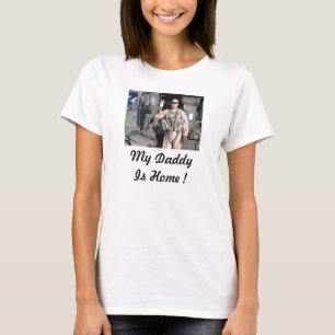 Mijn papa is thuis. t-shirt