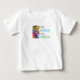 MIJN PAPA MIJN HELD T-SHIRT VOOR kleine meid