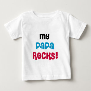 Mijn Papa Rocks Tshirts en geschenken