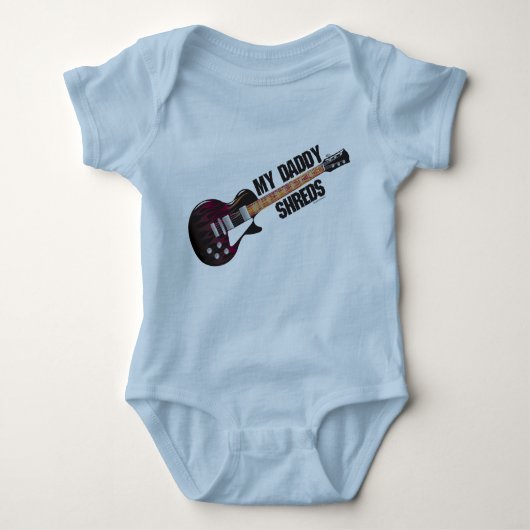 Mijn papa schept Baby een stuk Romper (Voorkant)