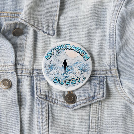 Mijn Paragon Quest Ronde Button 7,6 Cm (In situ)