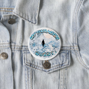 Mijn Paragon Quest Ronde Button 7,6 Cm