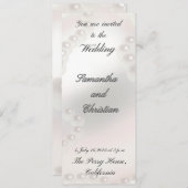 Mijn parel bruiloft kaart (Voorkant / Achterkant)