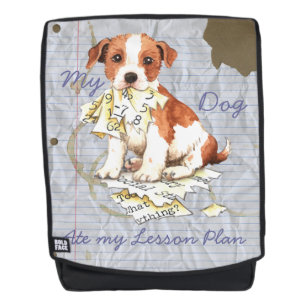 Mijn Parson Russell Terrier Ate Mijn Lesson Plan Rugtassen