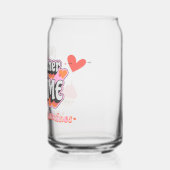 Mijn partner in crime blikvorm glas (Links)