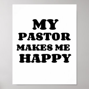 MIJN PASTOR MAAKT MIJ VERHAALD POSTER