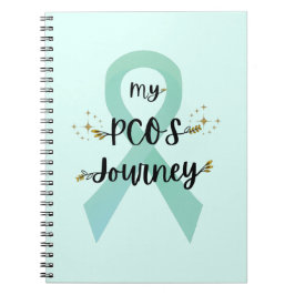Mijn PCOS-reis Polycysteus Ovarium Syndroom Blauwg Notitieboek