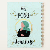 Mijn PCOS-reis Polycysteus Ovarium Syndroom Blauwg Planner (Achterkant)