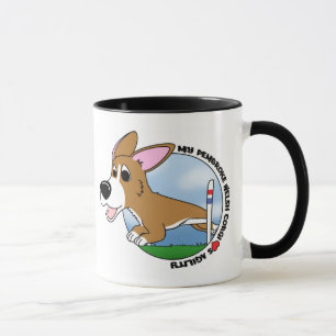 Mijn Pembroke Welsh Corgi houdt van Agility Mok