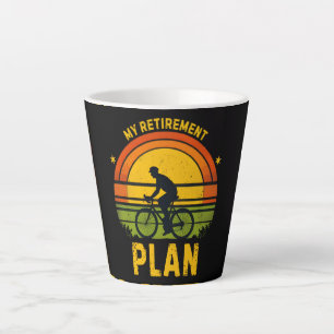 Mijn Pensioenplan Fietsliefhebber Latte Mok