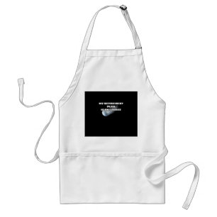 Mijn pensioenplan funny Golf Design Gift Standaard Schort