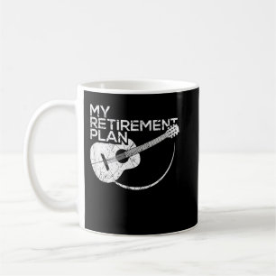 Mijn Pensioenplan Gitaar Grappige Musici Koffiemok