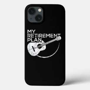 Mijn pensioenplan Guitar Funny Musicians iPhone 13 Hoesje