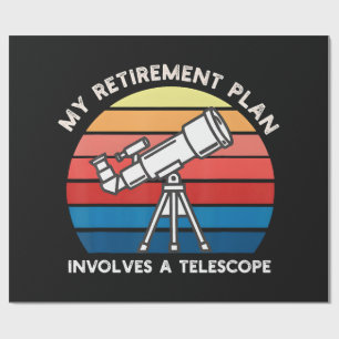 Mijn Pensioenplan Omvat Een Telescoop Cadeaupapier