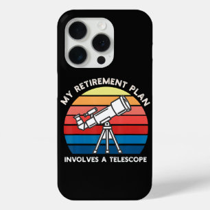 Mijn Pensioenplan Omvat Een Telescoop iPhone 15 Pro Case
