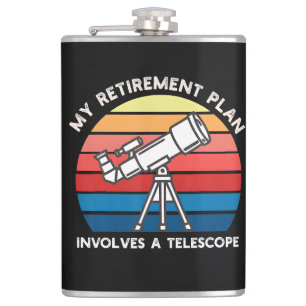 Mijn Pensioenplan Omvat Een Telescoop Heupfles