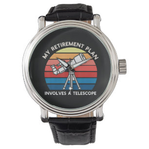 Mijn Pensioenplan Omvat Een Telescoop Horloge