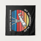 Mijn Pensioenplan Omvat Een Telescoop Wandkleed (Voorkant (horizontaal))