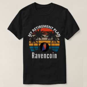 Mijn Pensioenplan Ravencoin Crypto Design T-shirt