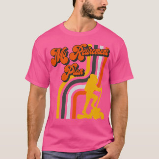 Mijn pensioenregeling - Wandelen Retro Look T-shirt