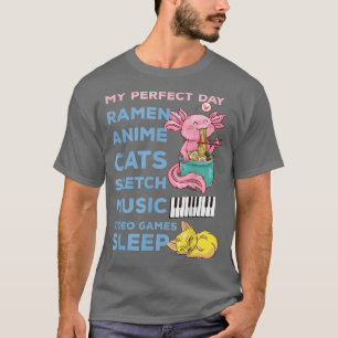 Mijn perfecte dag anime grappige citaat van Ramen T-shirt