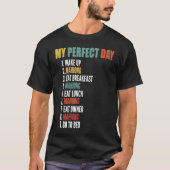 Mijn perfecte dag Funny Mahjong T-shirt (Voorkant)