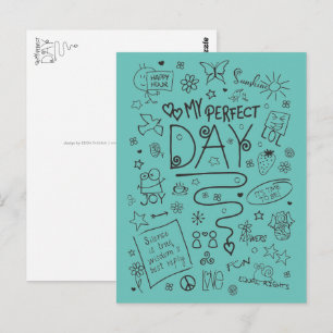 Mijn Perfecte Dag - Positief Denken 2 Briefkaart