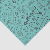 Mijn perfecte dag - Positief denken 2 Tissuepapier (Detail)