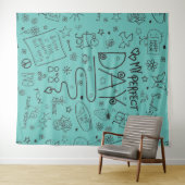 Mijn perfecte dag - Positief denken 2 Wandkleed (In Situ (horizontaal))