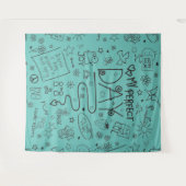 Mijn perfecte dag - Positief denken 2 Wandkleed (Voorkant (horizontaal))