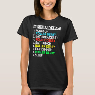 Mijn Perfecte Dag Roller Derby Cool T-shirt