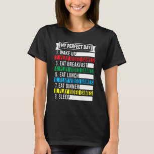 Mijn Perfecte Dag Videogames T-shirt Grappig Coole