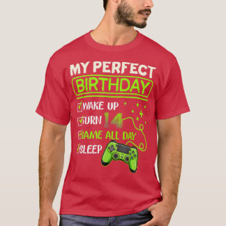 Mijn perfecte dag videospellen voor games cadeaus  t-shirt