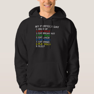 Mijn perfecte dag viool hoodie