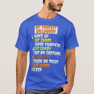 Mijn perfecte halloween Funny Skeleton Zombie Cool T-shirt
