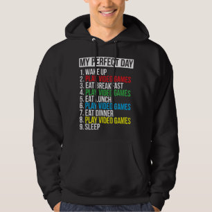 Mijn perfecte videogames op de dag hoodie