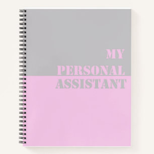 Mijn persoonlijke assistent spiral Blocnote Notitieboek