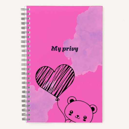 Mijn persoonlijke notitieboek (Voorkant)