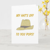 Mijn Pet off-Fedora Kaart (Gele Bloem)