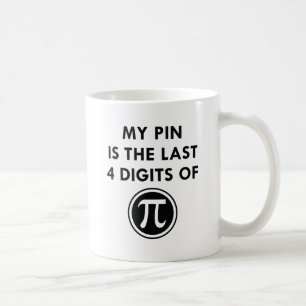 Mijn pincode Pi Koffiemok