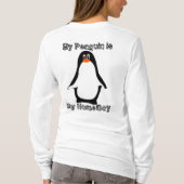 Mijn pinguïn is mijn HomeBoy T-shirt (Achterkant)