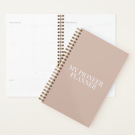 Mijn pioneer Planner (Display)