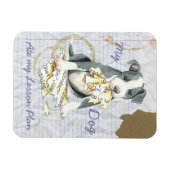 Mijn Pit Bull Ate Mijn Lesson Plan Magneet (Horizontaal)