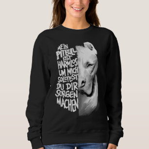 Mijn pitbull is onschadelijk, je moet je zorgen ma trui